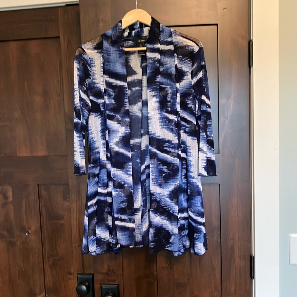 Ali miles navy blues topper